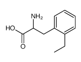 2-amino-3-(2-ethylphenyl)propanoic acid structure