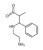 N-(2-nitro-1-phenylpropyl)ethylenediamine structure