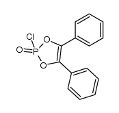 2-chloro-4,5-diphenyl-2-oxo-1,3,2λ5-dioxaphosphole Structure