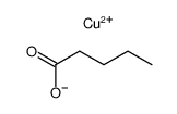 copper(II) n-valerate Structure