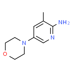 3-甲基-5-(吗啉-4-基)吡啶-2-胺结构式