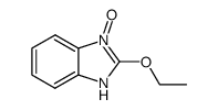 Benzimidazole, 2-ethoxy-, 3-oxide (8CI)结构式