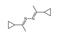 1,1'-Azinobis(1-cyclopropylethane)结构式