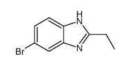 1H-BENZIMIDAZOLE, 6-BROMO-2-ETHYL-结构式