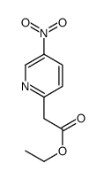 2-(5-硝基吡啶-2-YL)乙酸乙酯结构式