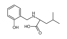 (2S)-2-[(2-hydroxyphenyl)methylamino]-4-methylpentanoic acid Structure