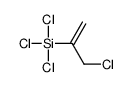 trichloro(3-chloroprop-1-en-2-yl)silane结构式
