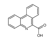 6-Phenanthridinecarboxylic acid Structure