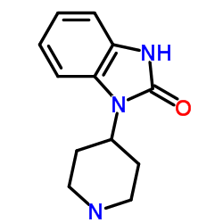 4-(2-酮酸-1-苯并咪唑)哌啶结构式