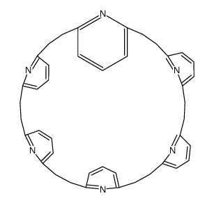 1,4,7,10,13,16(2,6)-hexapyridina-cyclooctadecaphane Structure