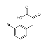 BENZENEPROPANOIC ACID, 3-BROMO-.ALPHA.-OXO-结构式