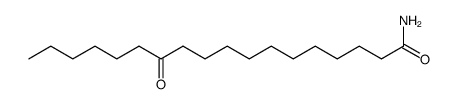 12-oxo-octadecanoic acid amide Structure