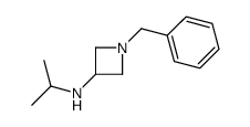 3-AZETIDINAMINE, N-(1-METHYLETHYL)-1-(PHENYLMETHYL)-结构式
