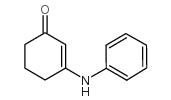 3-苯胺基-2-环己烯-1-酮结构式