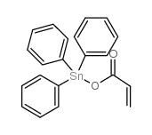 triphenylstannyl prop-2-enoate结构式