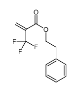 2-phenylethyl 2-(trifluoromethyl)prop-2-enoate结构式