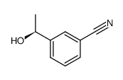 (S)-1-(3-苯腈)乙醇结构式