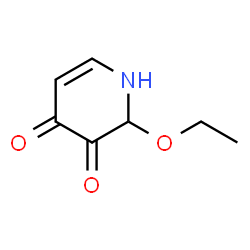 3,4-Pyridinedione,2-ethoxy-1,2-dihydro-(9CI) Structure