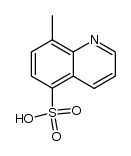 8-methyl-quinoline-5-sulfonic acid Structure