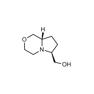 rel-((6S,8aS)-Hexahydro-1H-pyrrolo[2,1-c][1,4]oxazin-6-yl)methanol Structure