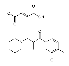 3-Hydroxy Tolperisone Maleate结构式
