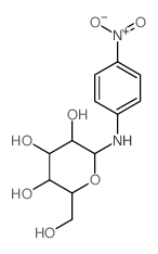 D-Glucopyranosylamine,N-(4-nitrophenyl)- structure