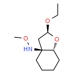 3a(4H)-Benzofuranamine,2-ethoxyhexahydro-N-methoxy-,(2S,3aS,7aR)-(9CI) picture