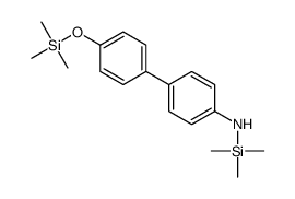 N-(4'-Trimethylsilyloxybiphenyl-4-yl)trimethylsilanamine Structure