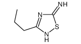 5-Amino-3-propyl-1,2,4-thiadiazole结构式