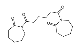 1,1'-(1,6-Dioxo-1,6-hexanediyl)bis[hexahydro-2H-azepin-2-one] Structure