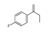 Benzene, 1-fluoro-4-(1-methylenepropyl)- (9CI) structure