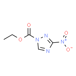 1H-1,2,4-Triazole-1-carboxylicacid,3-nitro-,ethylester(9CI) structure