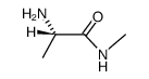 (S)-2-amino-N-methyl-propionamide结构式