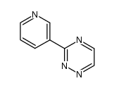 3-(3-pyridyl)-1,2,4-triazine Structure