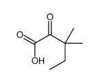 3,3-Dimethyl-2-oxopentanoic acid Structure