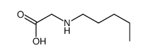 2-(pentylamino)acetic acid Structure