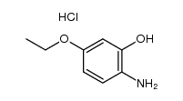 5-ethoxy-2-amino-phenol, hydrochloride Structure