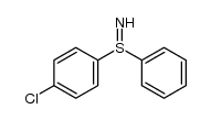 (4-chlorophenyl)(phenyl)-l4-sulfanimine结构式