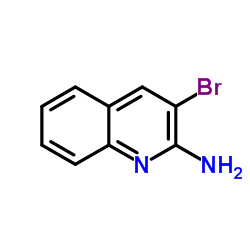 3-Bromoquinolin-2-amine Structure