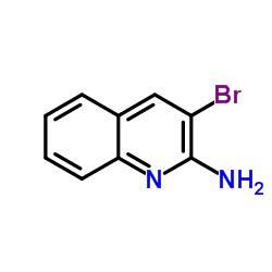 3-Bromoquinolin-2-amine structure