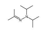 2-Propanone bis(1-methylethyl)hydrazone Structure