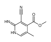 4-Pyridinecarboxylicacid,2-amino-3-cyano-5-methyl-,methylester(9CI)结构式