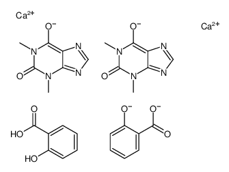 1,3-Dimethylxanthine calcium structure