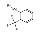 (2-(trifluoromethyl)phenyl)magnesium bromide Structure
