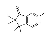 2,2,3,3,6-pentamethylinden-1-one结构式