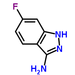 3-Amino-6-fluoro-1H-indazole Structure