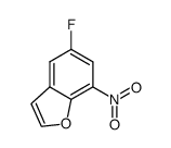 5-fluoro-7-nitrobenzofuran结构式