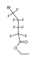 5-Brom-2.2.3.3.4.4.5.5-octafluor-valeriansaeureethylester Structure