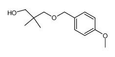 3-((4-methoxybenzyl)oxy)-2,2-dimethylpropan-1-ol结构式