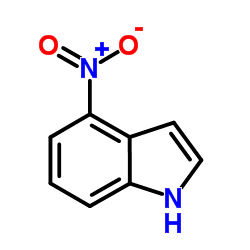 4-硝基吲哚结构式